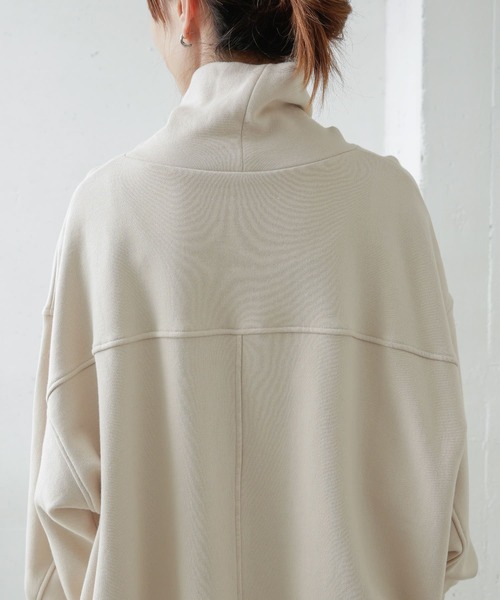 URBAN RESEARCH DOORS - UR TECHタートルネック裏起毛スウェット URBAN RESEARCH DOORS スウェット 『UR TECH』タートルネック裏