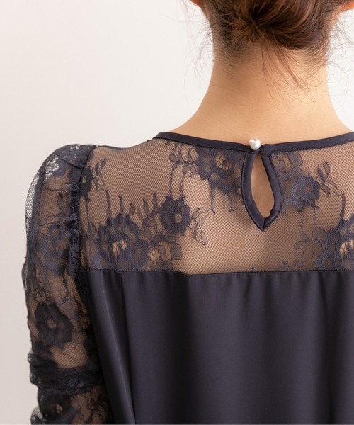 ドレスプラス DRESS+ ワンピース レース 披露宴 結婚式
