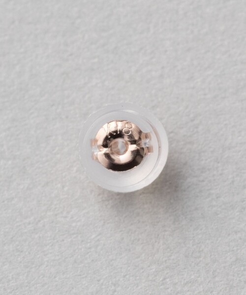 ete ピアス K18 シリコンキャッチ レディース : ZOZOTOWN Yahoo