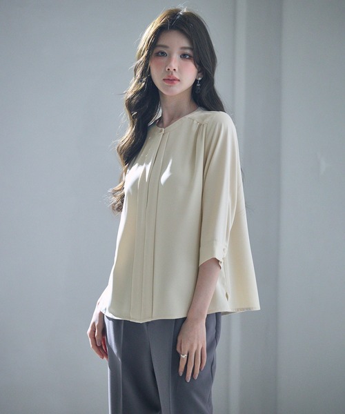 シャツ/ブラウス(長袖/七分) ito big color linen tops Easy-Care Linen Big Shirt - Coldwater Creek