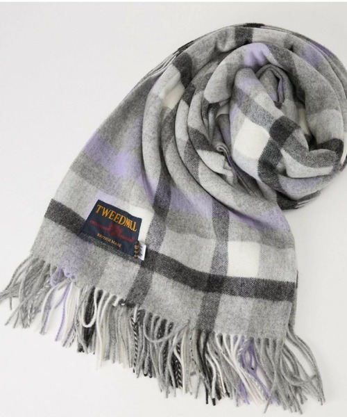 ストール マフラー 「追加2」「TWEEDMILL/ツイードミル」大判ストール
