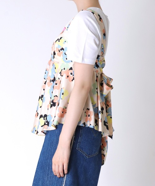 ブラウス シャツ VENIT / FLORAL PRINT CAMI(フラワープリントキャミトップス) レディース venit ブラウス シャツ VENIT / FLORAL PRINT CAMI(フラワー