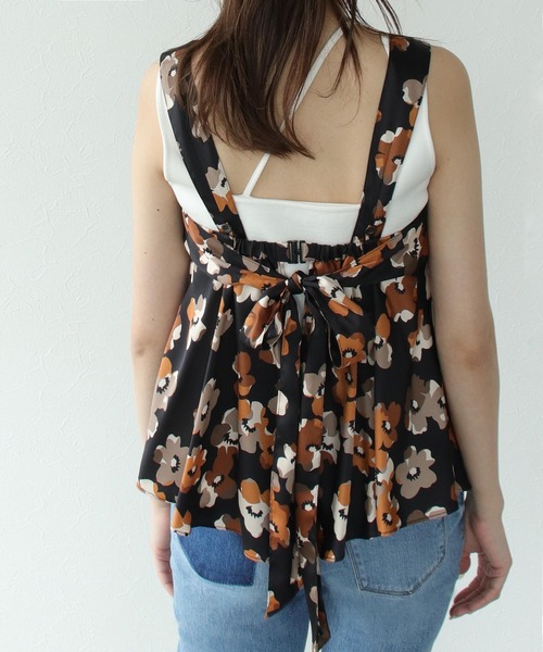 ブラウス シャツ VENIT / FLORAL PRINT CAMI(フラワープリントキャミトップス) レディース venit ブラウス シャツ VENIT / FLORAL PRINT CAMI(フラワー