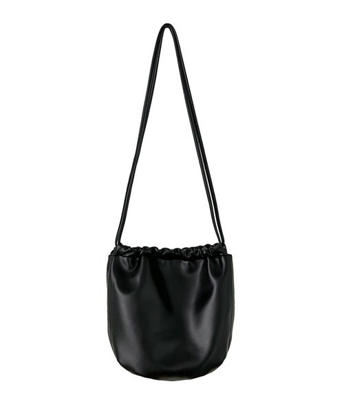未使用品✨イオペレ ハンドバッグ ショルダーバッグ 巾着 オールレザー Repetto(レペット) レザー巾着ショルダーバッグ ピンク｜【公式