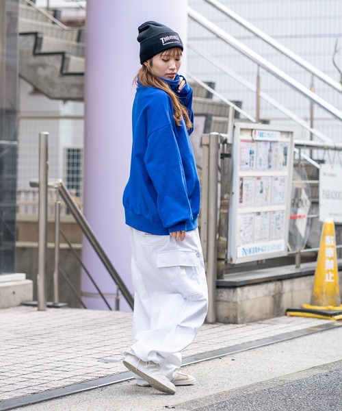パンツ JSB cargo pants MATSUFUJI [ Cargo Pocket Nylon Wide Trousers ] BLACK