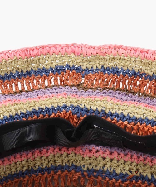 override 帽子 ハット OVERRIDE WS PAPER CROCHET HAT