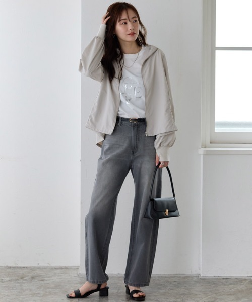 Myu♡バックフリルパーカー♡新作♡新品♡ UVカット/撥水】バックフリルパーカー（パーカー）｜Pierrot（ピエロ