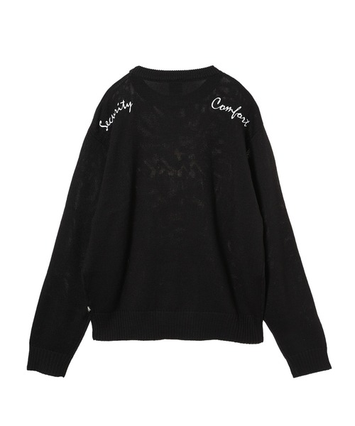 P.A.M /perks and mini ニットセーター Perks and mini PAM フラワー ニット セーター オーバーサイズ