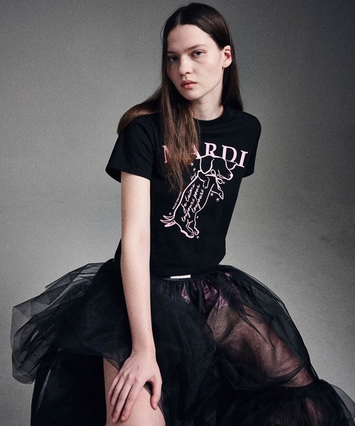Mardi Mercredi tシャツ SLIM TSHIRT SWING THE TAIL DDANJI