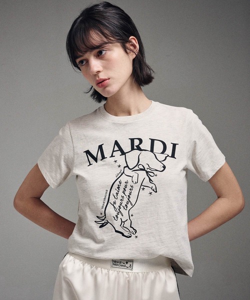 tシャツ TSHIRT DDANJI レディース メンズ Mardi Mercredi tシャツ TSHIRT DDANJI レディース メンズ