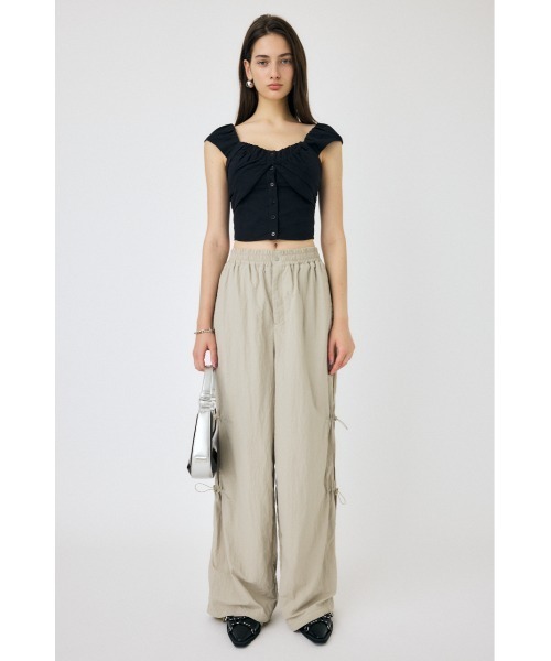 MOUSSY | LAYERED GATHERED ブラウス (シャツ・ブラウス ) |SHEL