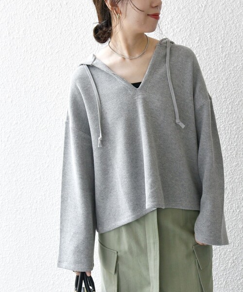 tシャツ SHIPS any:「手洗い可能」サカリバ フード ショート プルオーバー レディース SHIPS any tシャツ any:「手洗い可能」サカリバ フード ショート