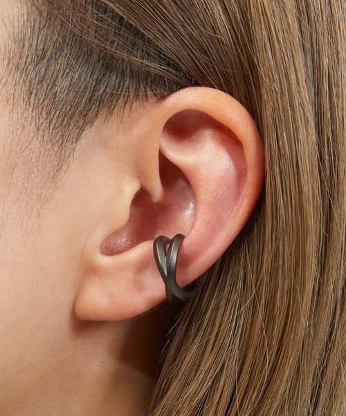 イヤーカフ IVXLCDM アイブイエックスエルシーディーエム X EAR CUFF エックスイヤーカフ IVX-A552-BK メンズ