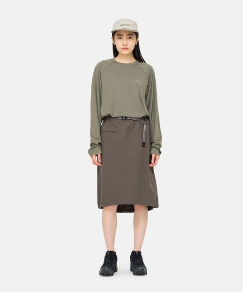 24AW【タグ付き・新品・定価13,200円】GRAMICCI TREKKING SKIRT トレッキングスカート sizeM OLIVE G4FW-SK125 グラミチ GRAMICCI スカート TREKKING SKIRT | トレッキングスカート