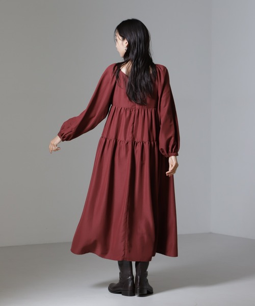 NANO universe（ナノ・ユニバース） ワンピース スクエアネック