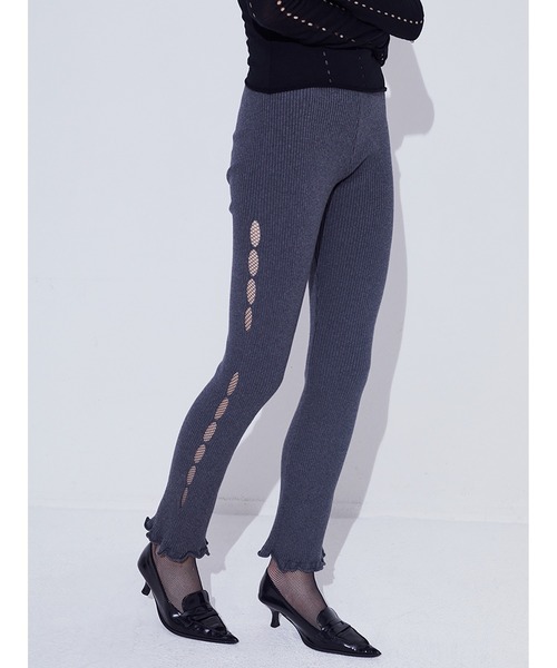 レッグウェア SORIN Cotton Cashmere Eyelet Leggings SORIN レギンス スパッツ Cotton Cashmere Eyelet Leggings