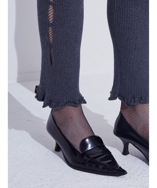SORIN レギンス スパッツ Cotton Cashmere Eyelet Leggings