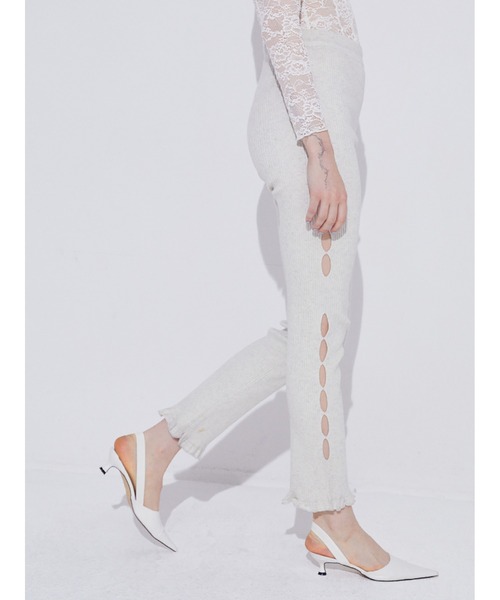 レッグウェア SORIN Cotton Cashmere Eyelet Leggings SORIN レギンス スパッツ Cotton Cashmere Eyelet Leggings