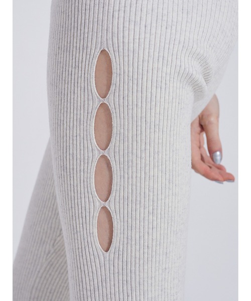 SORIN レギンス スパッツ Cotton Cashmere Eyelet Leggings