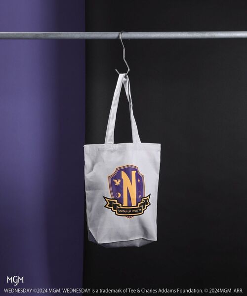 ロゴ付き　トートバッグ Green Parks（グリーンパークス） トートバッグ WEDNESDAY エンブレム