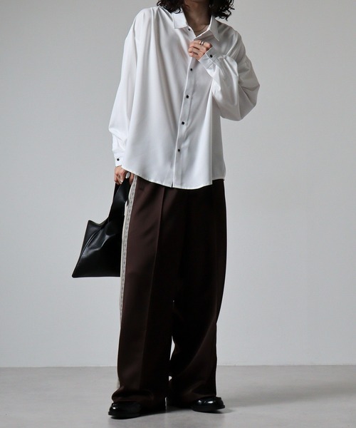 tシャツ DROIT BELLO(ドロイトベロ) 　袖タックドレープトップス レディース DROIT BELLO tシャツ BELLO(ドロイトベロ) 袖タックドレープ