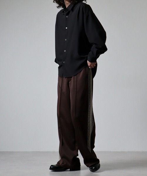 CIAO（チャオ） シャツ タックドレープシャツ メンズ レディース