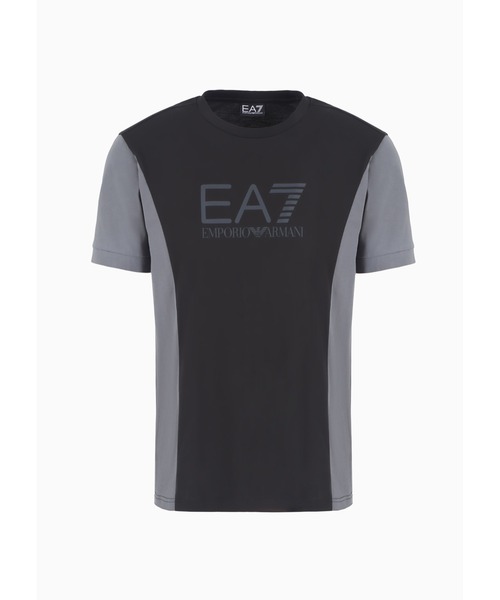 【エンポリオ アルマーニ EA7】Athletic Colour Block EA7 tシャツ 「エンポリオ アルマーニ EA7」Athletic Colour