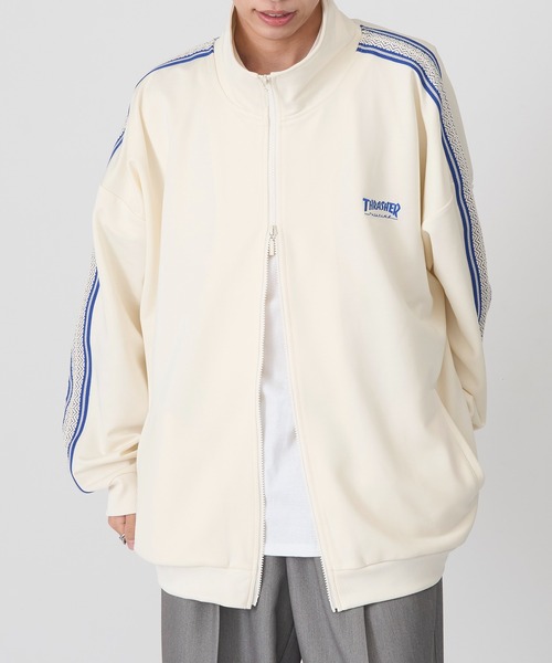 オーバーサイズメッシュトラックジャケット[xlillidnmonoy-3fr2] オーバーサイズメッシュトラックジャケット[xlillidnmonoy-3fr2] 楽天