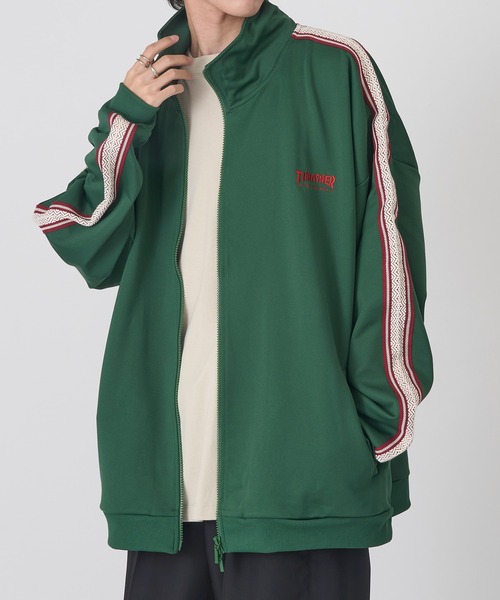 THRASHER（スラッシャー） ジャージ 「THRASHER」ライントラック