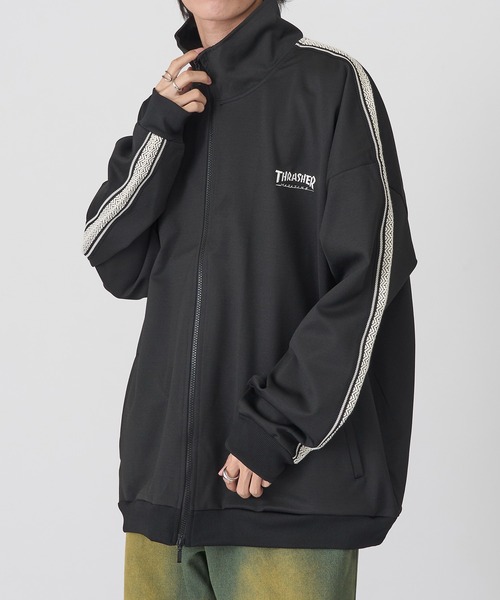 THRASHER（スラッシャー） ジャージ 「THRASHER」ライントラック