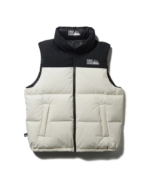 FIRST DOWN ダウンベスト ベスト 「FIRST DOWN」BUBBLE VEST MICROFT 