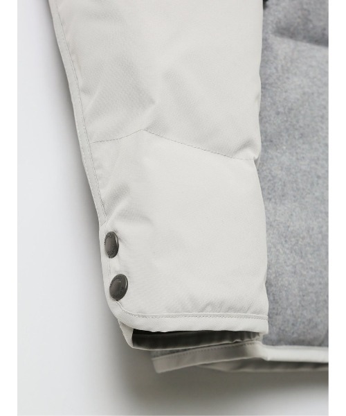 ダウンジャケット ダウン 「ダウン」レノマ オム ウール ハイブリッド切替 ダウンジャケット メンズ