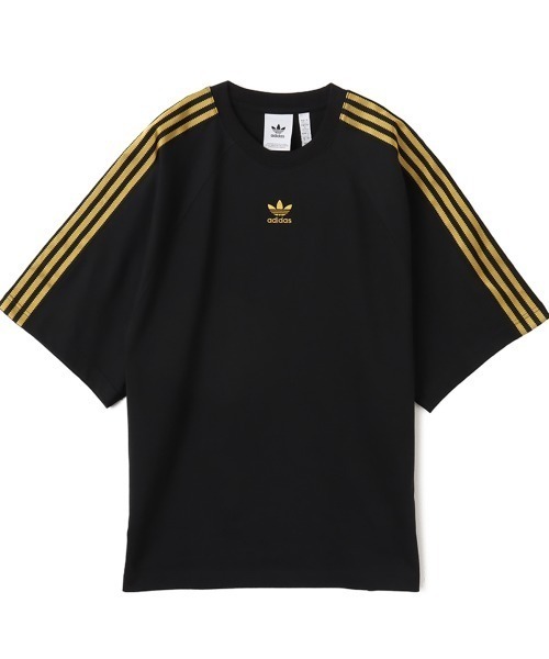 日本未入荷★関税込【adidas】Originals SST タオル Tシャツ adidas アディダス 日本限定スカジャン風 Tシャツ(ブラック