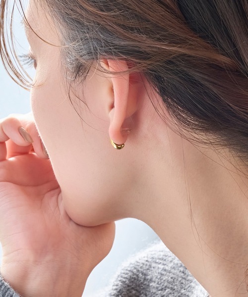 Phoebe（フィービー） ピアス 「金属アレルギー対応」プックリハーフ