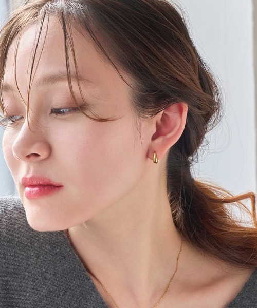 Phoebe ピアス 「金属アレルギー対応」プックリハーフフープミニ