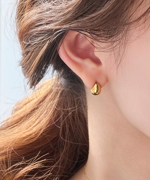 Phoebe（フィービー） ピアス 「金属アレルギー対応」プックリハーフ