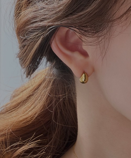 Phoebe（フィービー） ピアス 「金属アレルギー対応」プックリハーフ