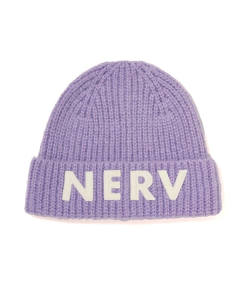 帽子 RADIO EVA A040 EVA-01 Rib Knit Cap RADIO EVA A040 EVA-01 Rib Knit Cap/PURPLE