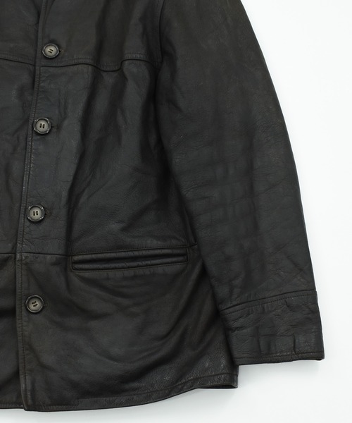 VINTAGE 革ジャン ライダース 「ヴィンテージ古着」TOM COLLINS レザー