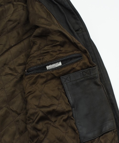 vintage レザージャケット　hooked vintage TORO Men's 1930s Newsboy Leather Jacket Cowhide – Crush on Retro