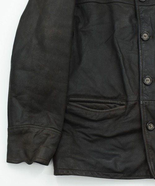 VINTAGE 革ジャン ライダース 「ヴィンテージ古着」TOM COLLINS レザー