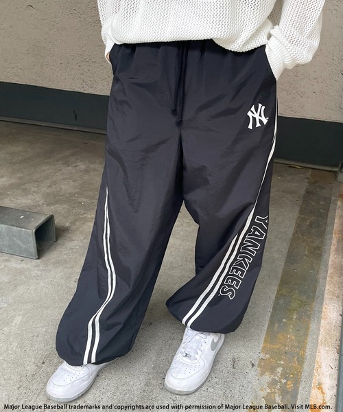 BACK TO THE FIELD パンツ 「MLB」ナイロントラックパンツ