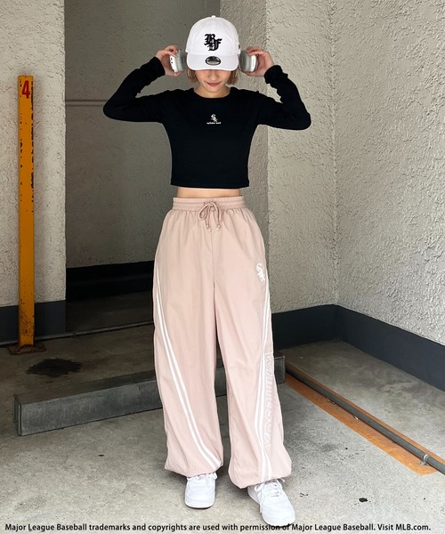 BACK TO THE FIELD パンツ 「MLB」ナイロントラックパンツ