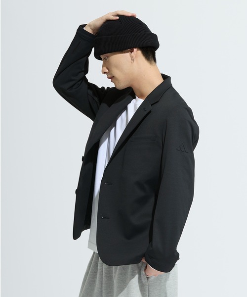 ◇新品半額　adidas テーラードジャケット　Lサイズ　送料込みHC9985 adidas ジャケット テーラードジャケット プレミアム レギュラー