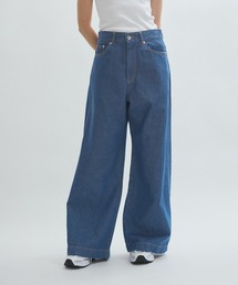 ジーンズ デニム デニムパンツ メンアサデニムワイドパンツ レディース｜ZOZOTOWN Yahoo!店