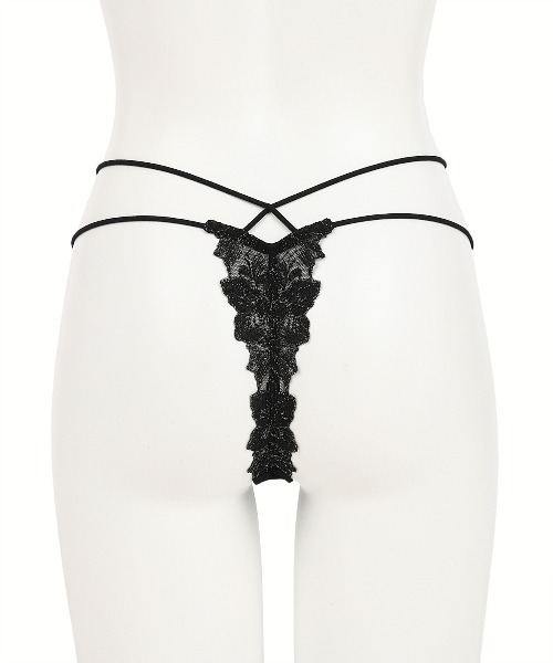 RAVIJOUR ショーツ レミニセンス エンブロイダリーレースTバック