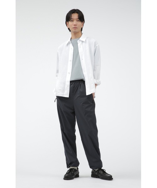 MARGARET HOWELL ホワイトシャツ MARGARET HOWELL PLAIN COTTON POPLIN P/O SHIRTS 030WHITE