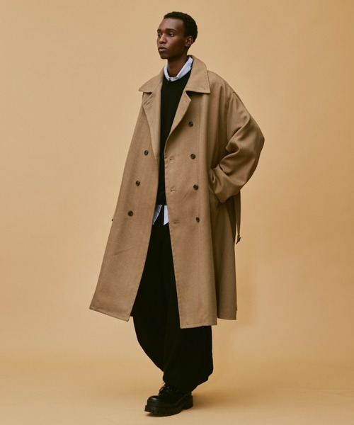 ウールブレンドシャギーオーバーコート soerte（ソエルテ）の「Wool