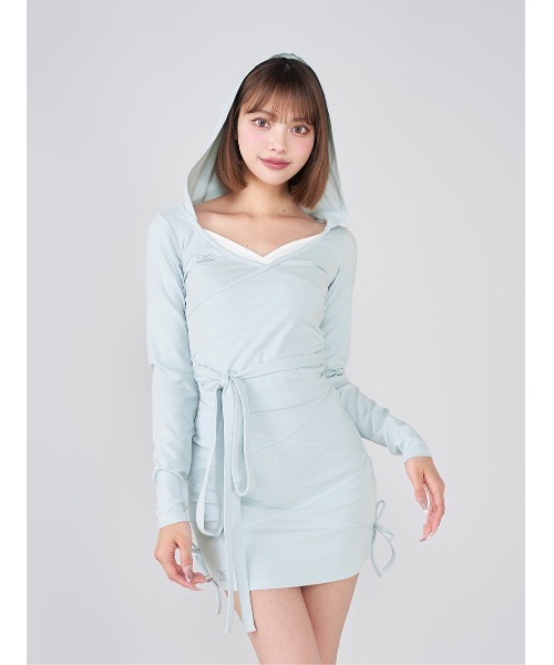 Darich ワンピース / ￼セットアップ Darich（ダーリッチ） セットアップ カシュクールギャザーセットアップ