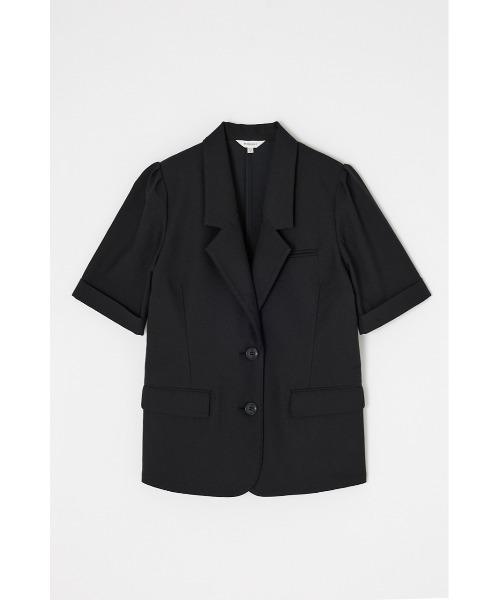 品質は非常に良い MOUSSY TAILORED SLEEVE SHORT テーラードジャケット ジャケット ジャケット・アウター